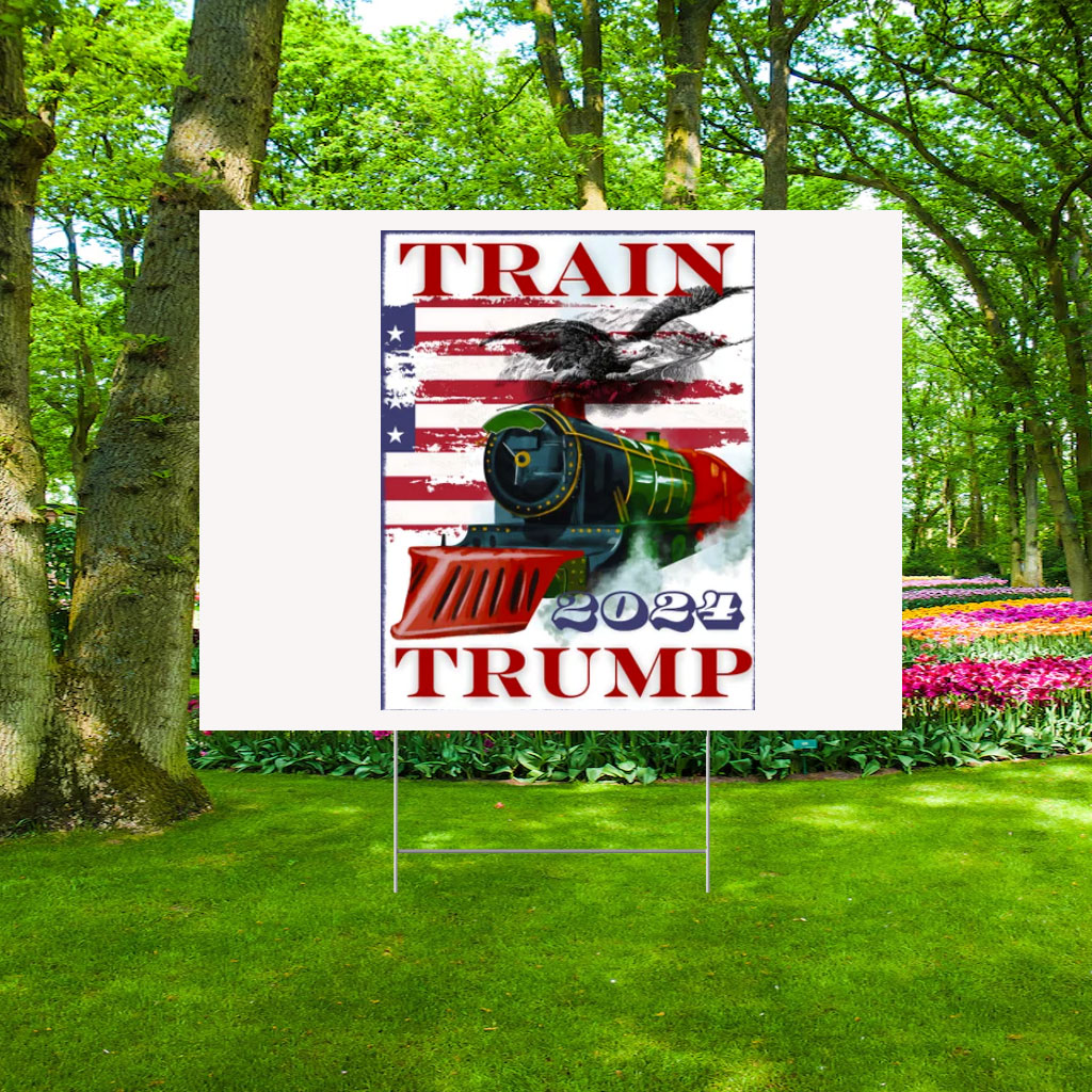 Trump presidential campaign - Bold Patriotism Yard Sign