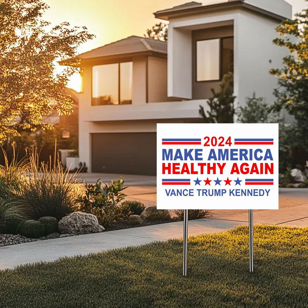 Trumpkin Fright Fright Fright - Trump Vance 2024 Yard Signs