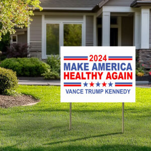 Trumpkin Fright Fright Fright - Trump Vance 2024 Yard Signs