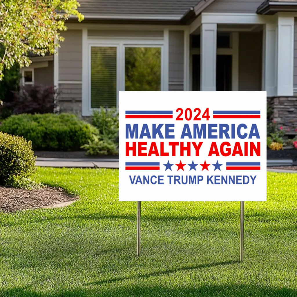 Trumpkin Fright Fright Fright - Trump Vance 2024 Yard Signs