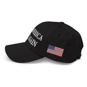 Black Trump Dark MAGA Hat