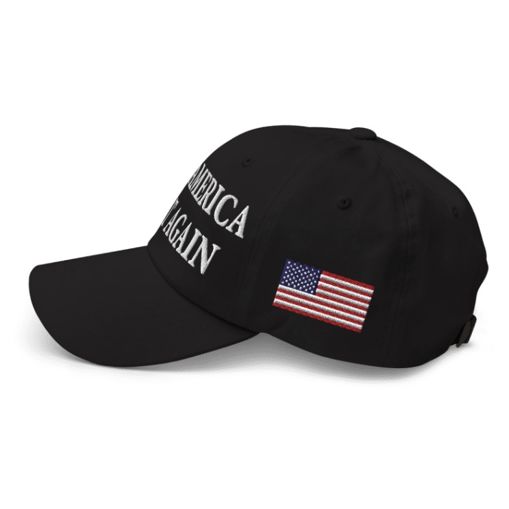 Black Trump Dark MAGA Hat