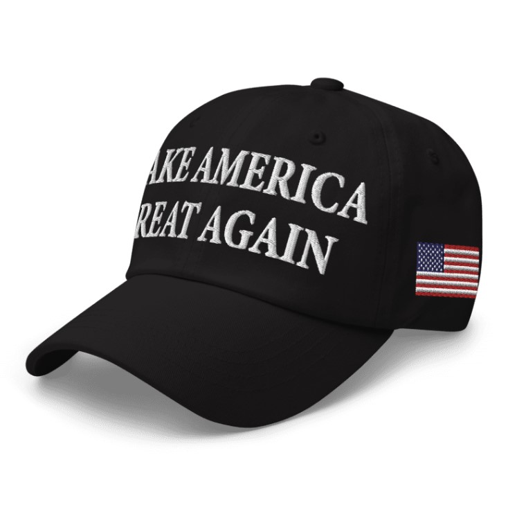 Black Trump Dark MAGA Hat