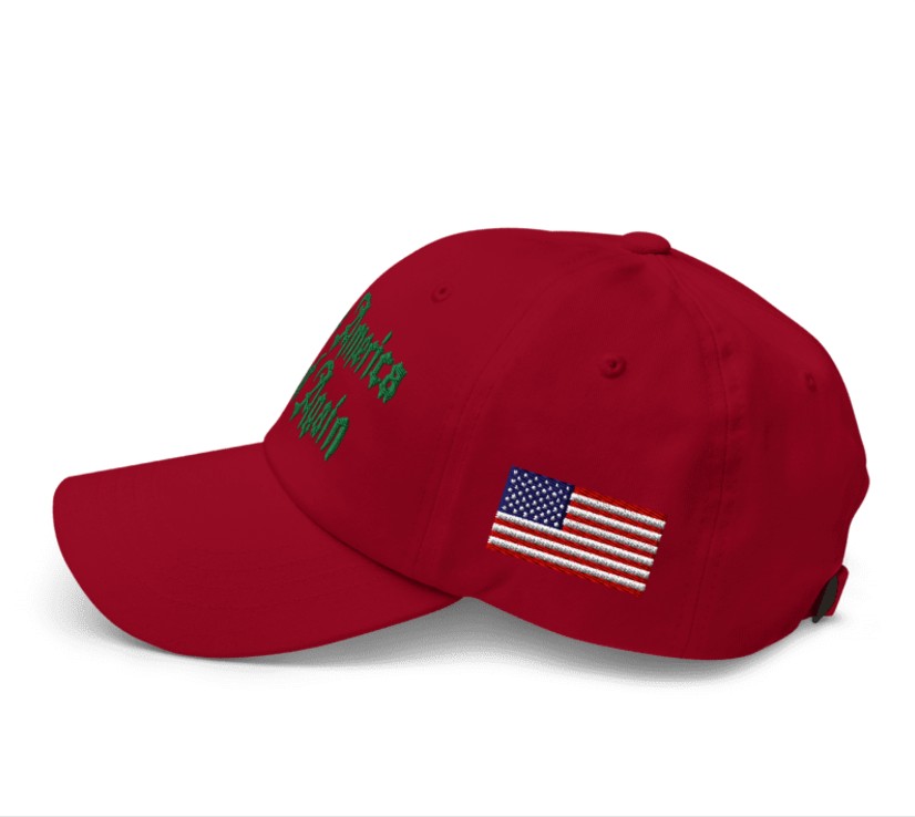 Christmas Gothic Maga Hat