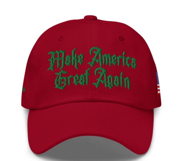 Christmas Gothic Maga Hat