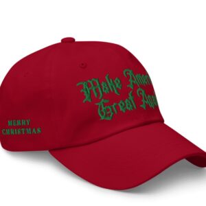 Christmas Gothic Maga Hat