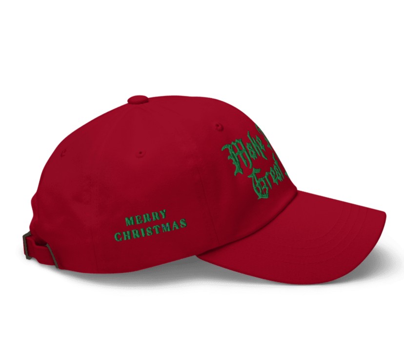 Christmas Gothic Maga Hat