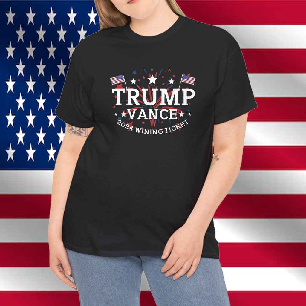 Congratulation Trump Vance 2024 Wining Ticket Shirt