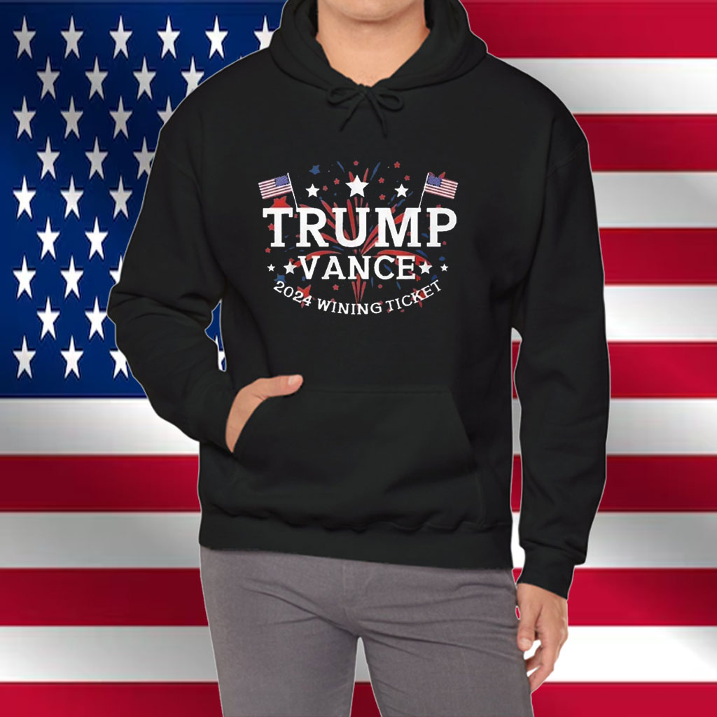Congratulation Trump Vance 2024 Wining Ticket Shirt