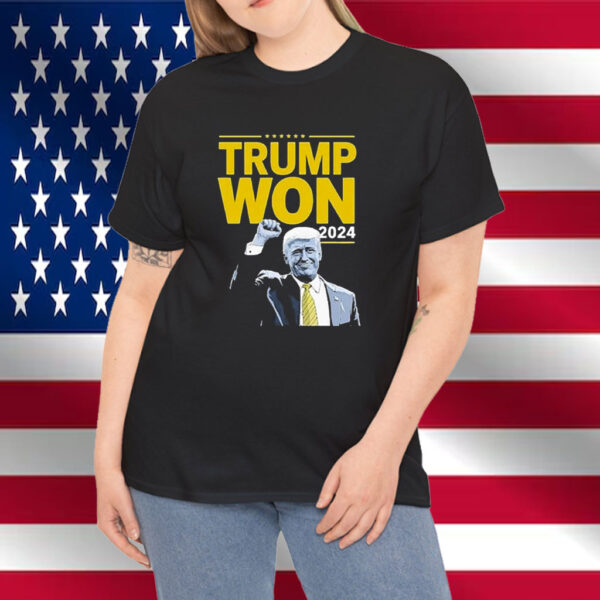 Congratulations Trump President Trump Won 2024 Shirt