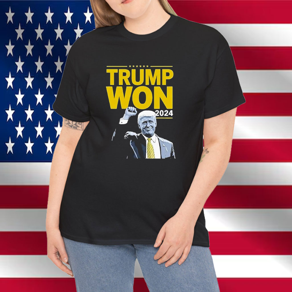 Congratulations Trump President Trump Won 2024 Shirt
