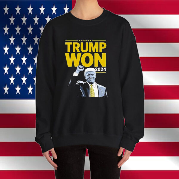 Congratulations Trump President Trump Won 2024 Shirt