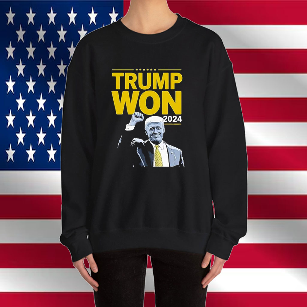 Congratulations Trump President Trump Won 2024 Shirt
