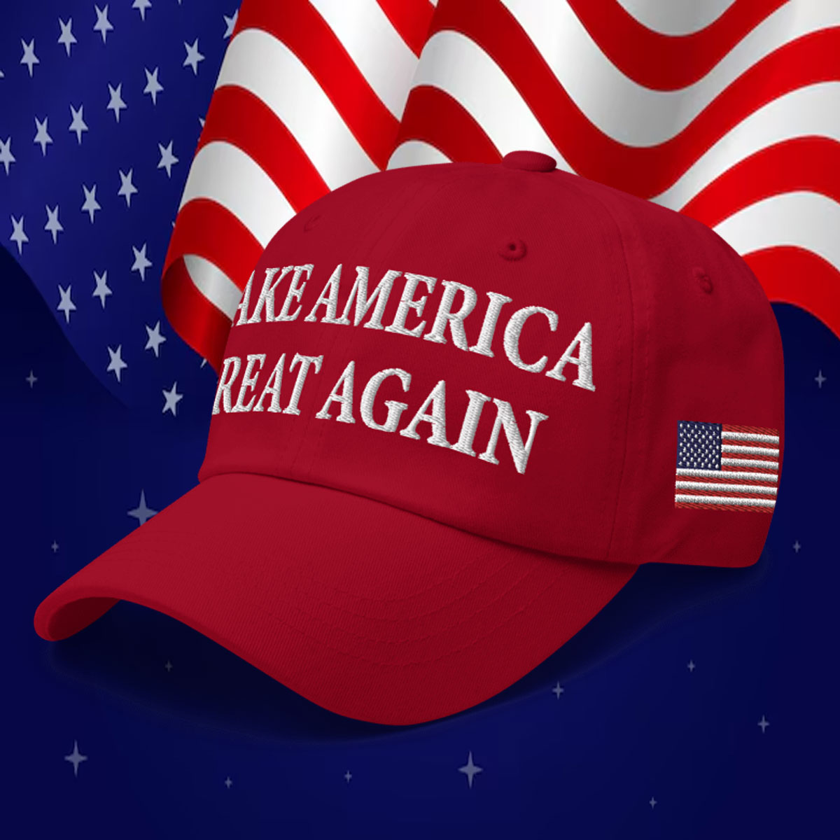 Dark MAGA 45-47 Hat