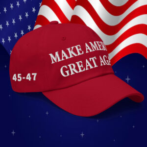 Dark MAGA 45-47 Hat