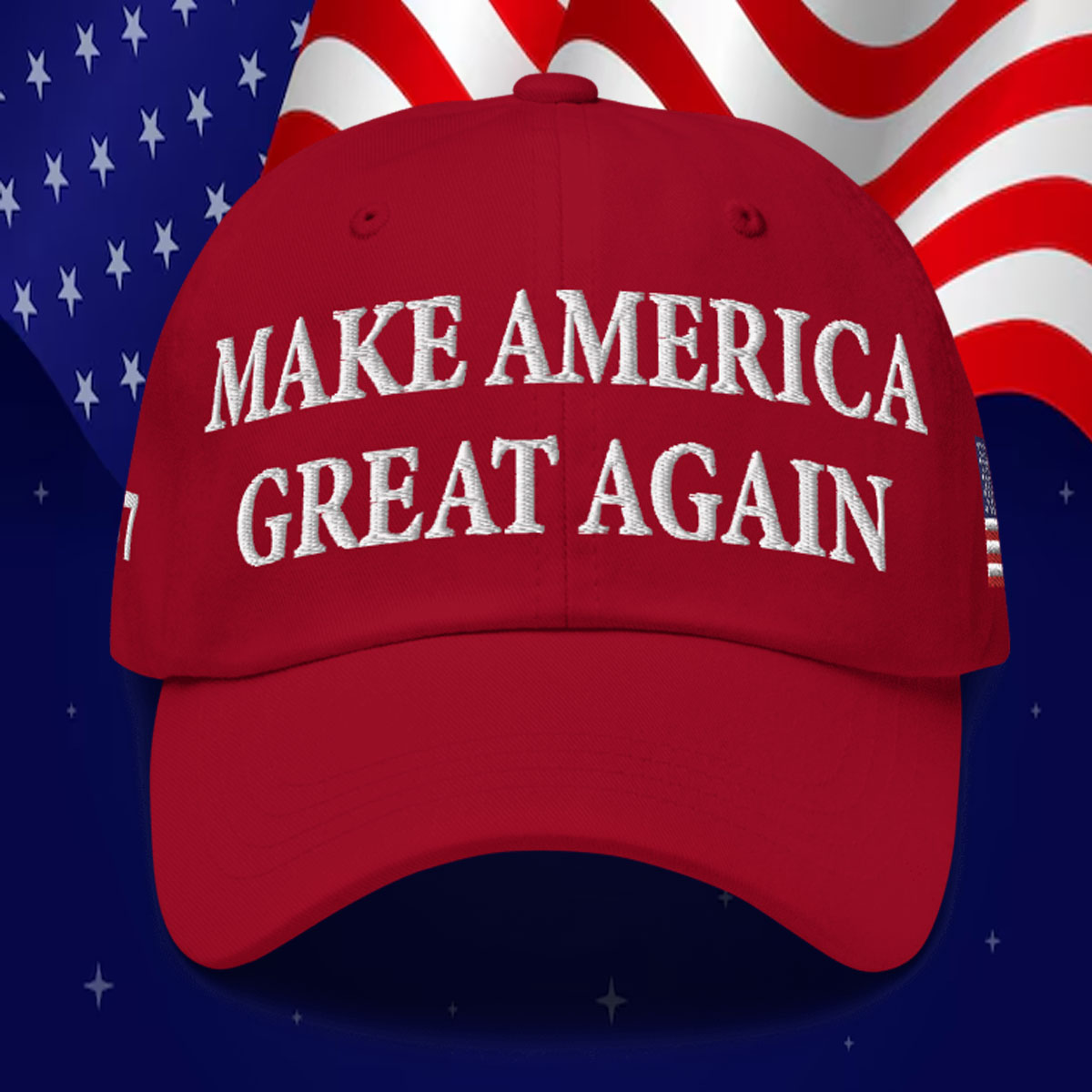 Dark MAGA 45-47 Hat