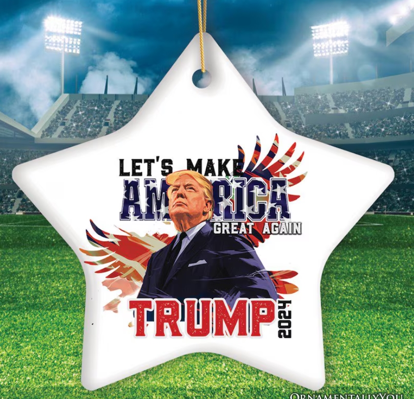 Donald Trump 2024 MAGA Ornament