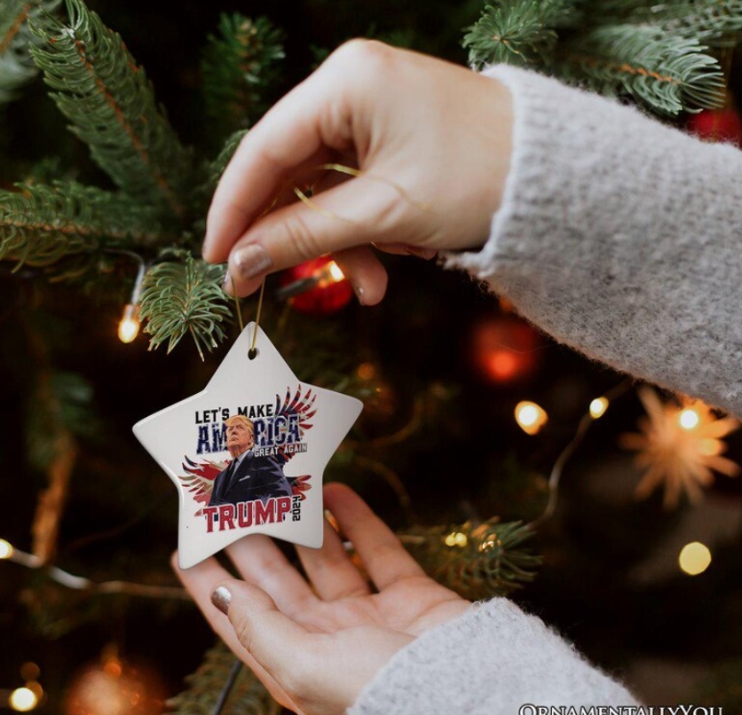 Donald Trump 2024 MAGA Ornament