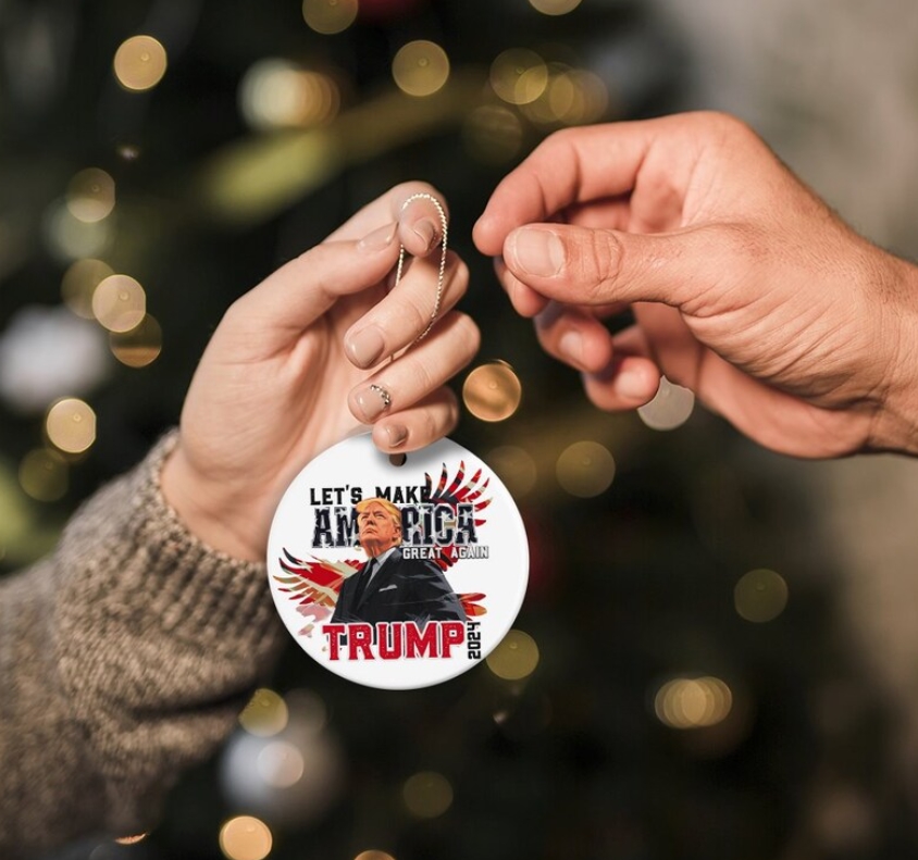 Donald Trump 2024 MAGA Ornament