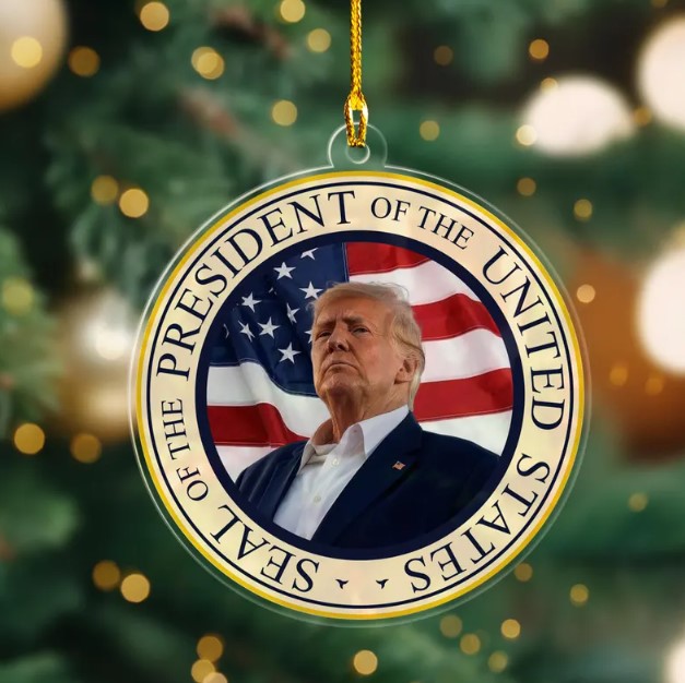 Donald Trump Inauguration Day 2025 Ornament