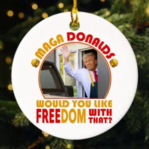 Funny Trump Ornament, Maga Donald Ornament