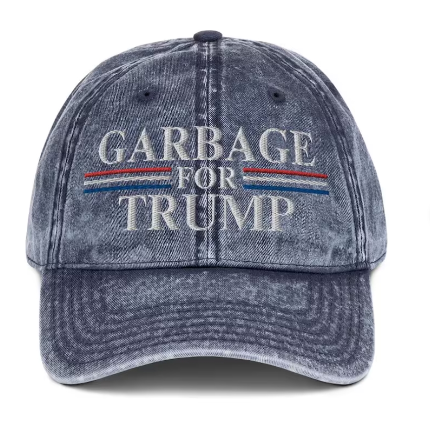 Garbage For Trump 2024 Hat