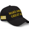 Gold MAGA Hat - Inspired by Trump Michigan Rally
