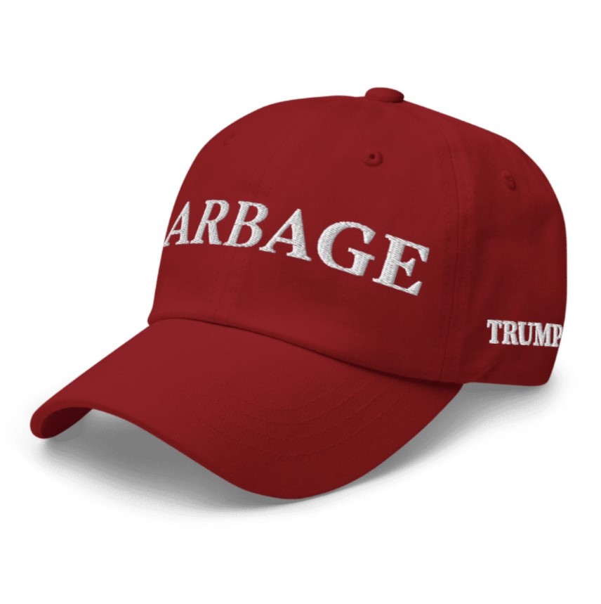 HOT! TRUMP MAGA Garbage Hat