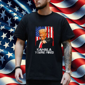Kamala You're Fired Funny President Trump Laughing At Kamala Shirt