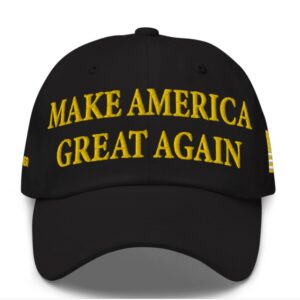 Official Gold Dark Maga Hat