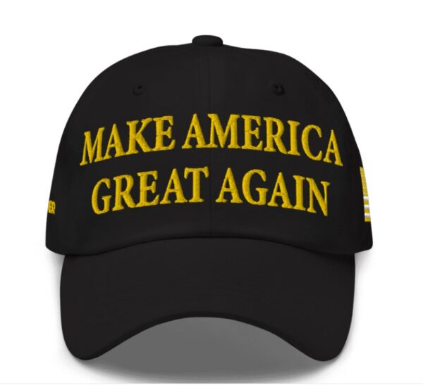 Official Gold Dark Maga Hat