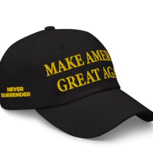 Official Gold Dark Maga Hat