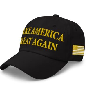 Official Gold Dark Maga Hat