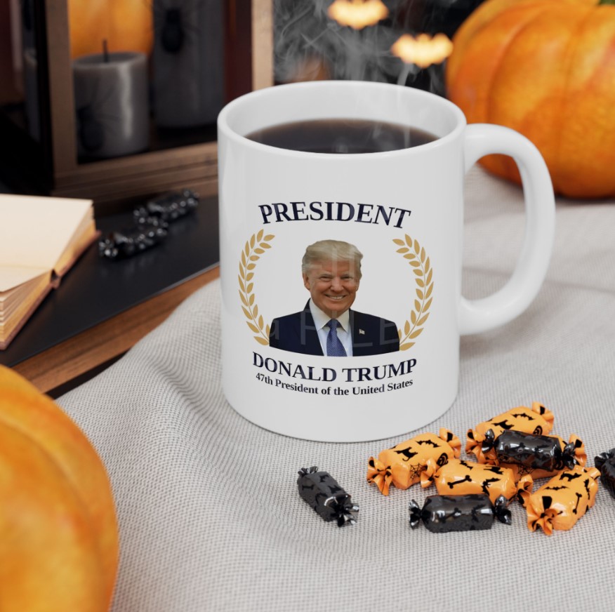 President Donald Trump Mug, 47th President of the United States