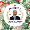 President Trump Ornament, 47th President of the United States