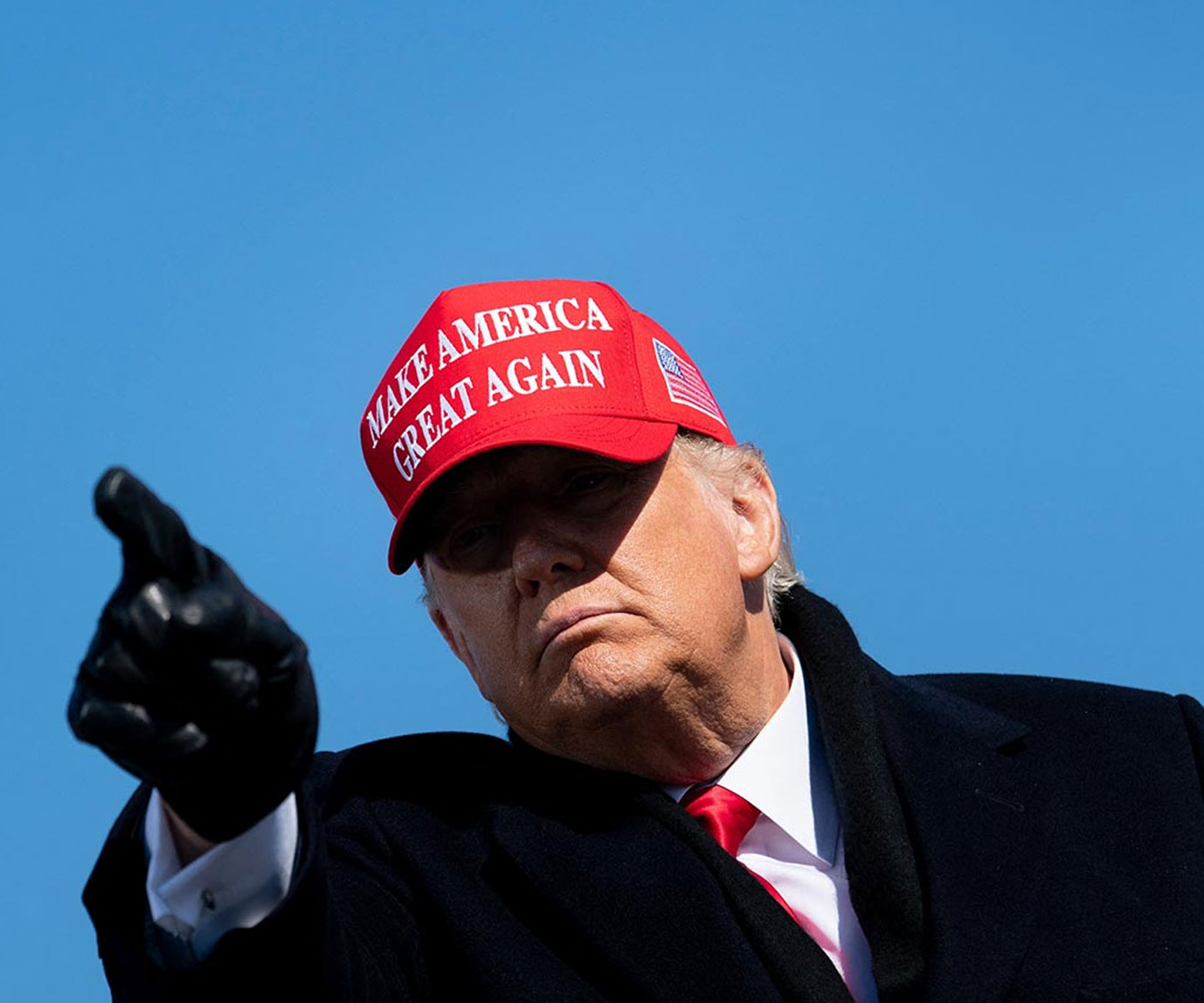 Red Trump MAGA 45-47 Hat Make America Great Again