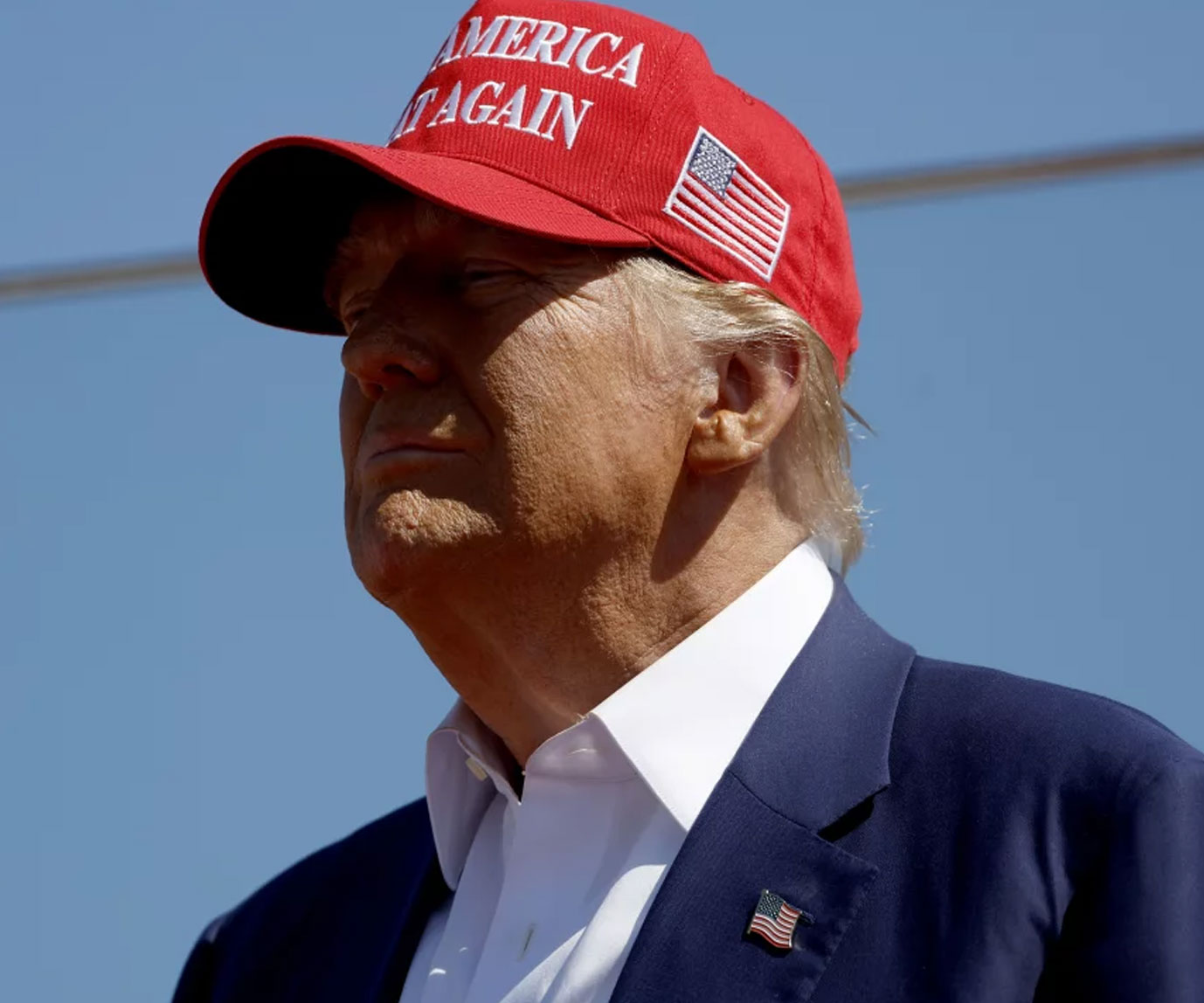 Red Trump MAGA 45-47 Hat Make America Great Again