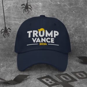 TRUMP VANCE 2024 Campaign Hat Trump 45 47, Donald Trump Embroidered Dad Hat