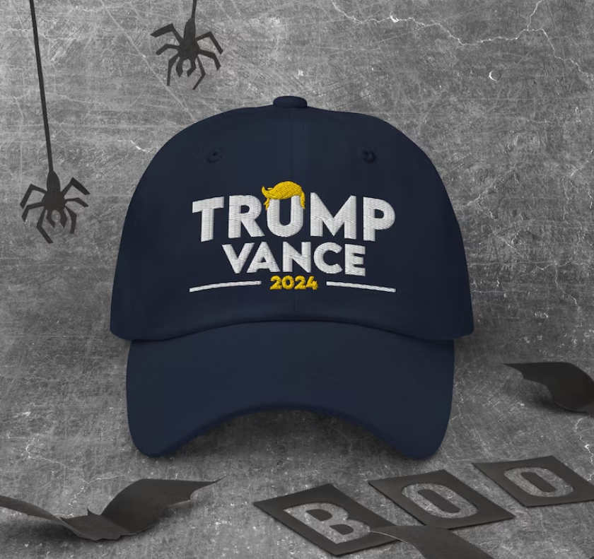 TRUMP VANCE 2024 Campaign Hat Trump 45 47, Donald Trump Embroidered Dad Hat