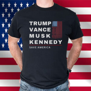 Team America Trump, Vance, Musk, Kennedy, Gabbard Shirt