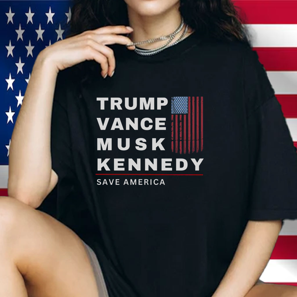 Team America Trump, Vance, Musk, Kennedy, Gabbard Shirt