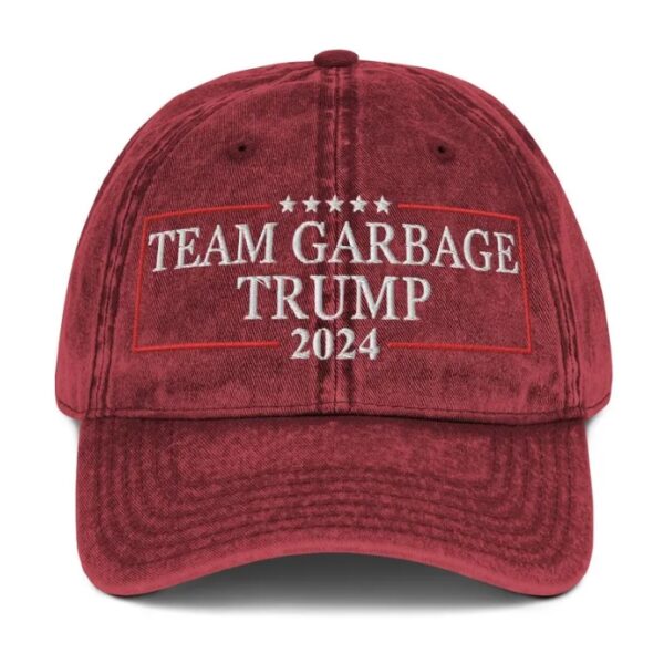 Team Garbage Trump 2024 Hat