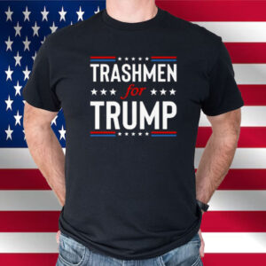 Trashmen For Trump 2024 Funny Election Garbageman Garbage Shirt