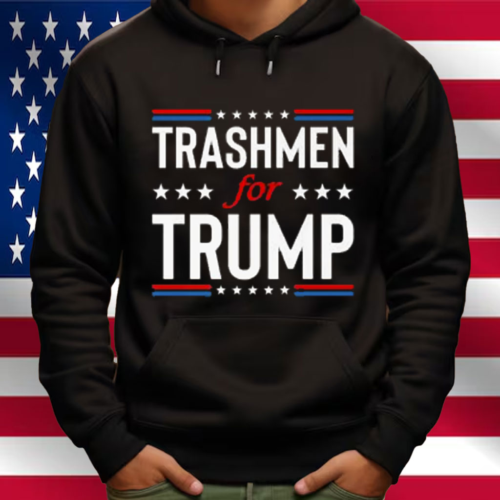 Trashmen For Trump 2024 Funny Election Garbageman Garbage Shirt