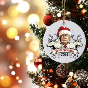 Trump Christmas Ornament, Donald Trump 2024 Supporters