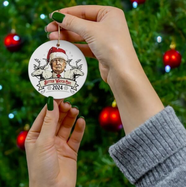 Trump Christmas Ornament, Donald Trump 2024 Supporters
