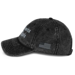 Trump Dark Gothic MAGA Vintage Cap