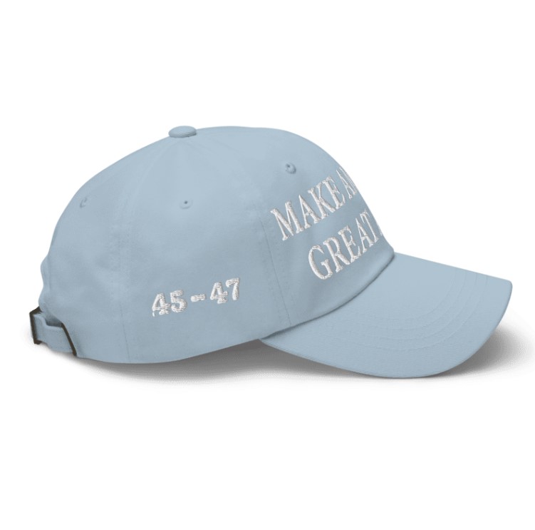 Trump Dark MAGA 45-47 Hat