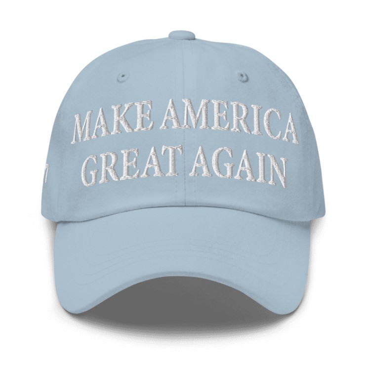 Trump Dark MAGA 45-47 Hat