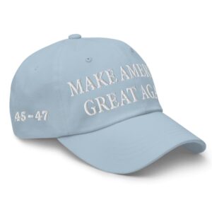 Trump Dark MAGA 45-47 Hat